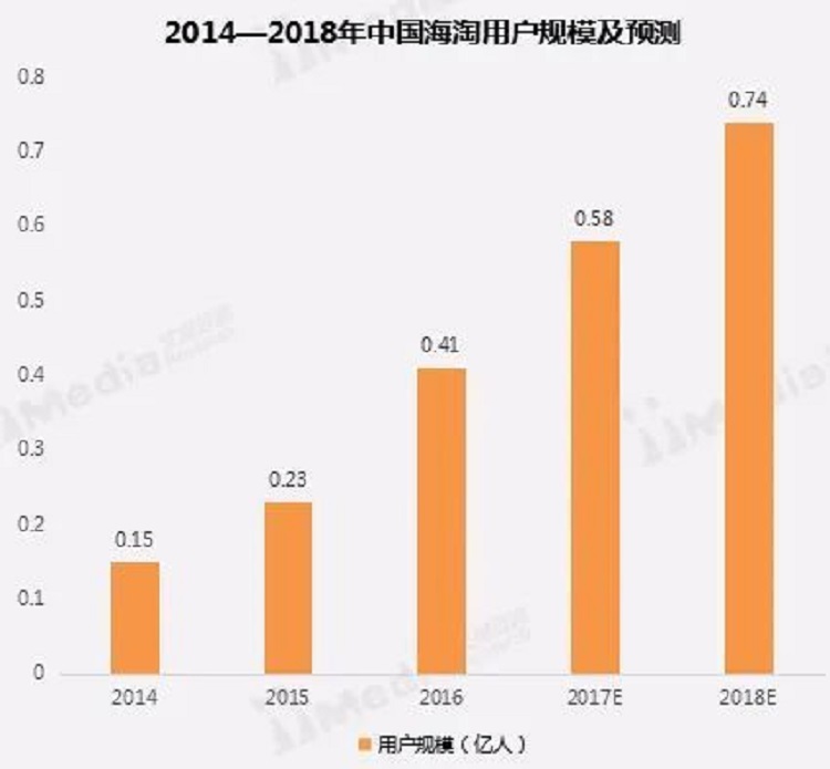 2014-2018中國海淘用戶